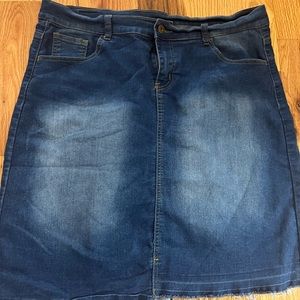 Be girl brand denim skirt xl